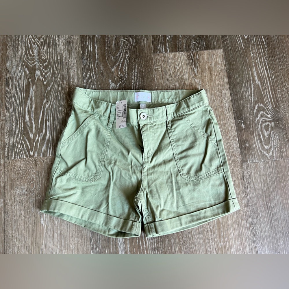 Children’s Place, Green Shorts, Size 12